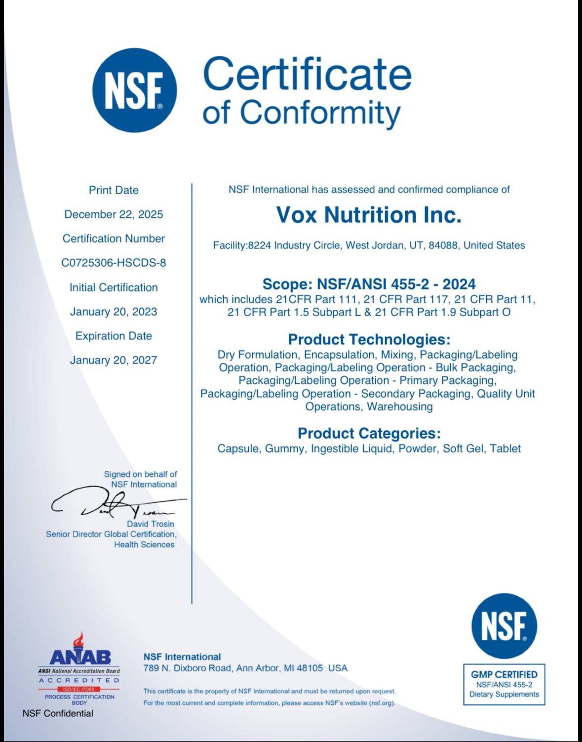 Nord Fiord™ Magnesium Glycinate
